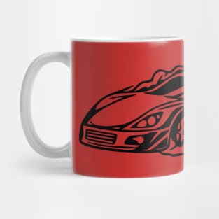 Race Car Mug